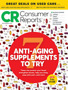 Consumer Reports – September 2024: Seven Anti-Aging Supplements to Try