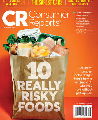 CONSUMER REPORTS OCTOBER 2023: 10 REALLY RISKY FOODS